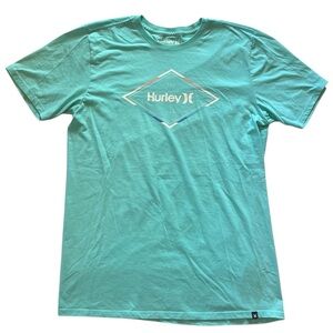 Mens Hurley T-shirt Teal Size M. N/WOT